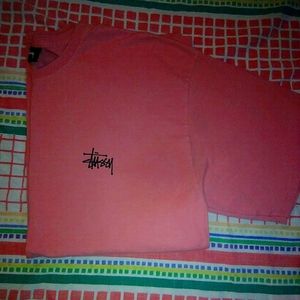XL Coral Stussy Tee Shirt